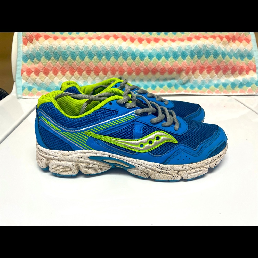 Boys Saucony running shoes